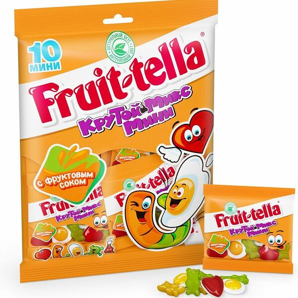 Мармелад Fruittella Крутой микс мини жевательный