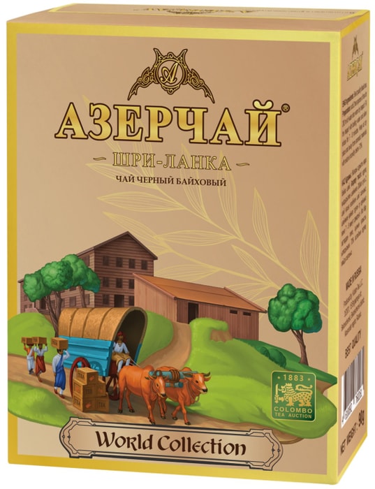 

Чай черный Азерчай World Collection Шри-Ланка, 90 г