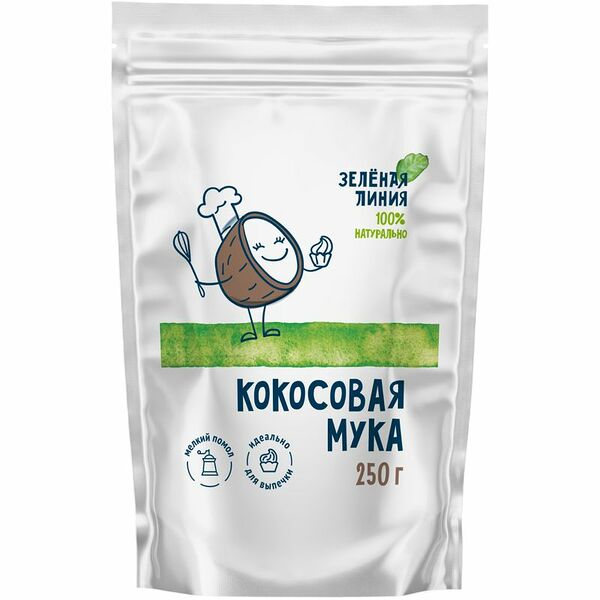 Мука кокосовая Зелёная Линия