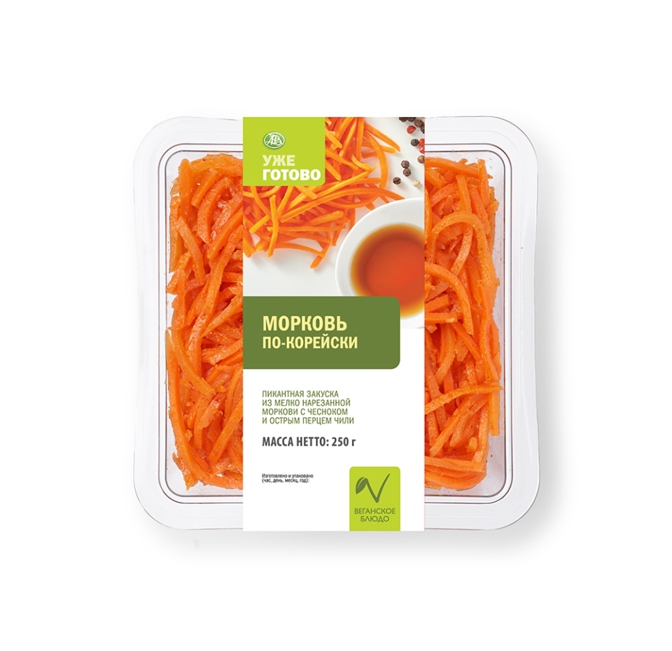 

Морковь по-корейски Уже готово 250 г