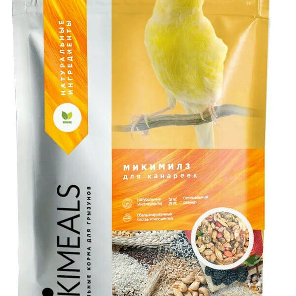 Mikimeals корм для канареек 800 г