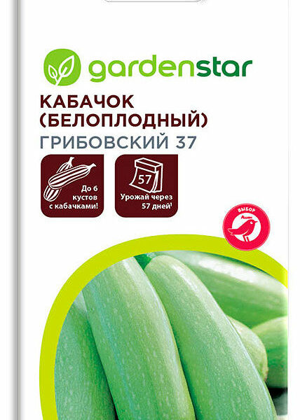 Семена Кабачок Грибовские ТМ Garden Star (Гарден Стар)