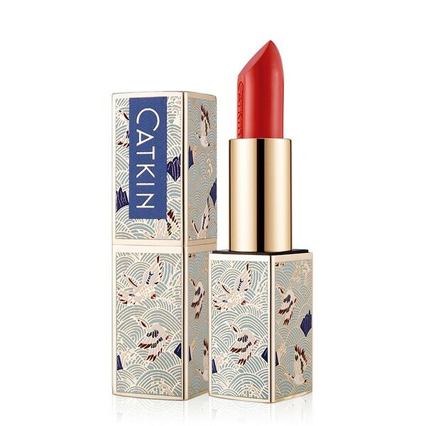 Помада для губ `CATKIN` MOISTURIZING LIPSTICK тон CO128 tulipa orphanidea увлажняющая, 3.2 г