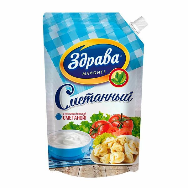 Майонез Здрава Сметанный провансаль 51% 400 г