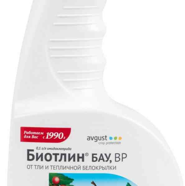 Инсектицид Биотлин бау, ВР Avgust от тли и тепличной белокрылки