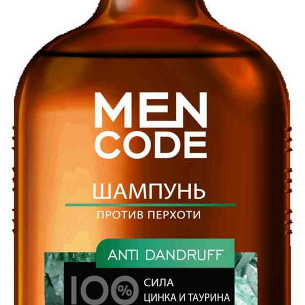Шампунь против перхоти мужской Men Code Ani Dandruff Taurine Effect