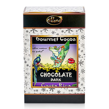 Какао El Gusto gourmet cocoa chocolate dark 450 г, Коста-Рика
