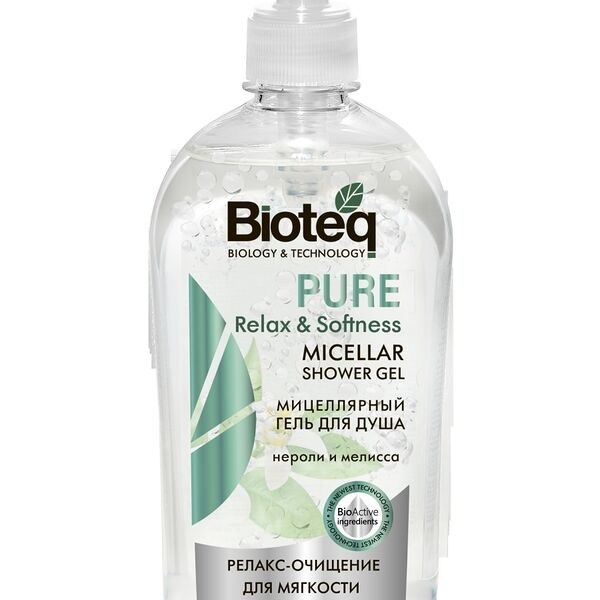 Гель для душа Bioteq нероли-мелисса