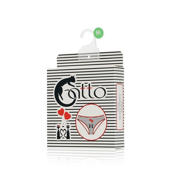 Женские трусы - слипы Atto Gatto полоска M