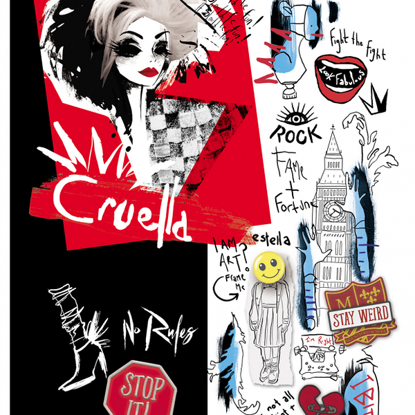 Тетрадь Hatber Круэлла А5 клетка на скобе, 48 листов, в ассортименет