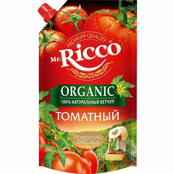 Кетчуп Mr. Ricco Organic Томатный