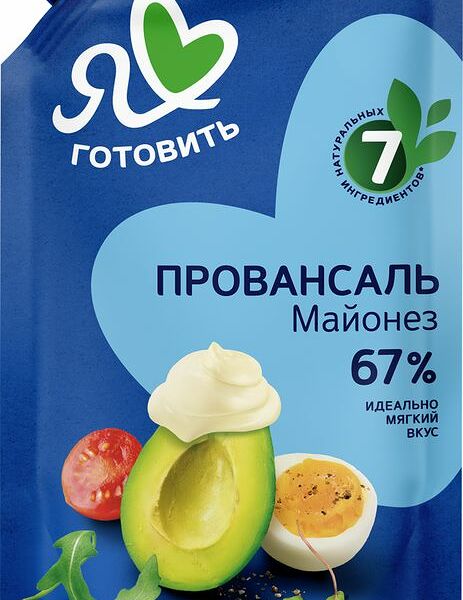 Майонез Я люблю готовить Провансаль классический 67%