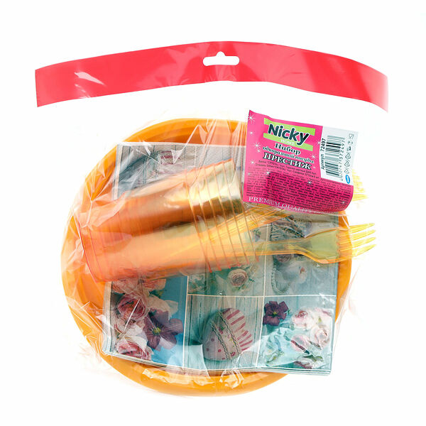 Набор одноразовой посуды Престиж ТМ Nicky (Никки)