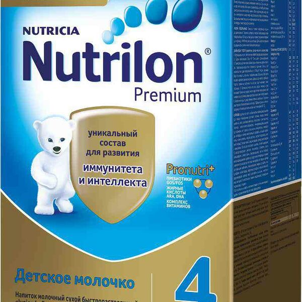 Смесь молочная Nutrilon Junior 4 Premium с 18 месяцев