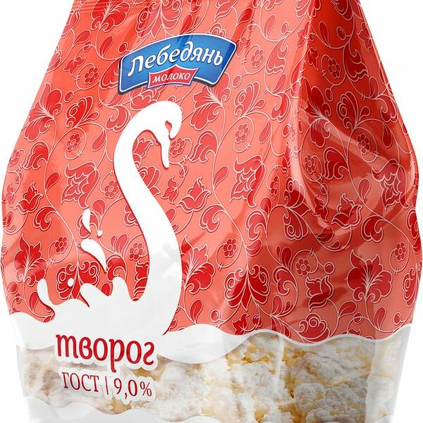 Творог Лебедяньмолоко 9%, 300г