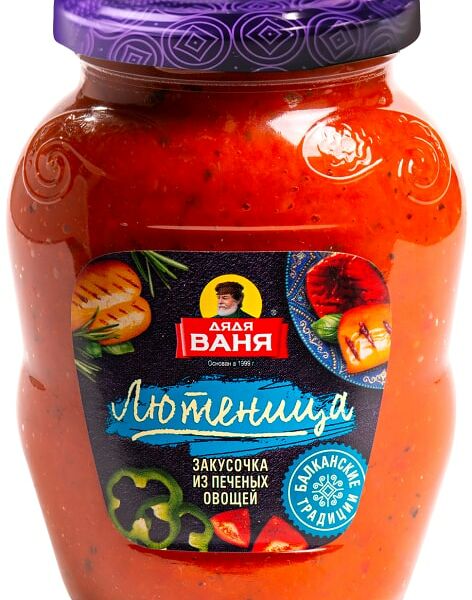 Закусочка Дядя Ваня Лютеница 370г