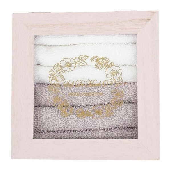 Набор салфеток в коробке Sofi De Marko Тина, 6 шт, 30х30 см, фиолетовый, 100% хлопок