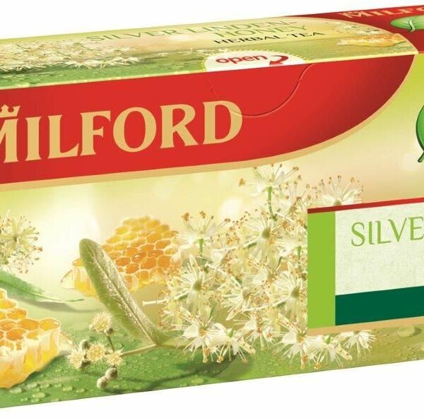 Чайный напиток травяной Milford Silver linden-honey в пакетиках