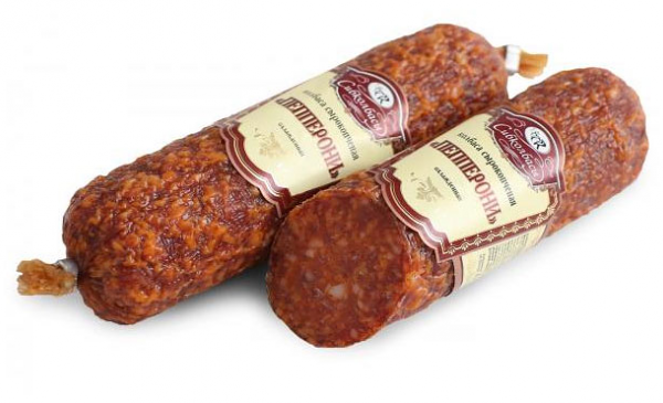 Колбаса сырокопченая Сибколбасы Пепперони