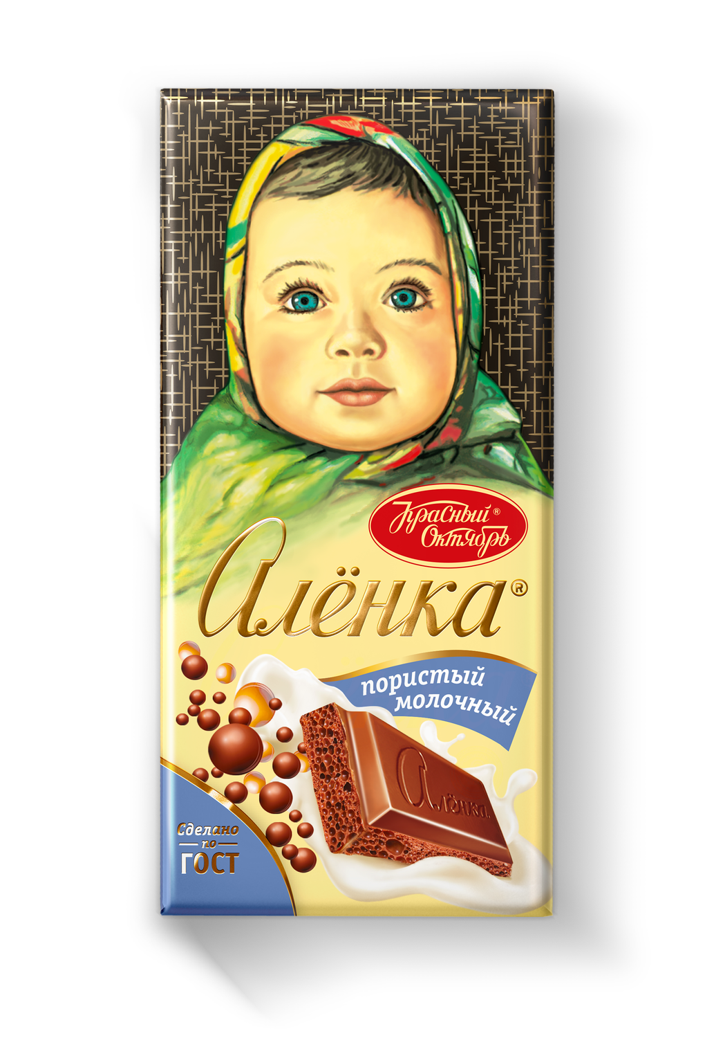 

Шоколад Аленка Молочный Пористый 95 г