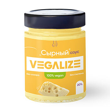 Соус Vegalize сырный (веган) 240г, Россия