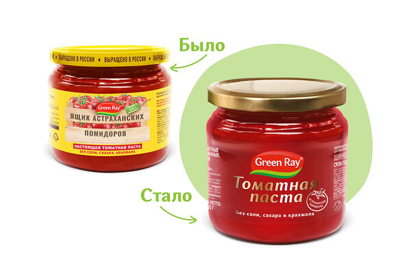 Томатная паста Green Ray