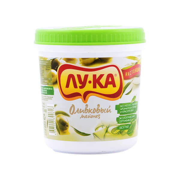 

Майонез Лука оливковый 60%, 850 мл