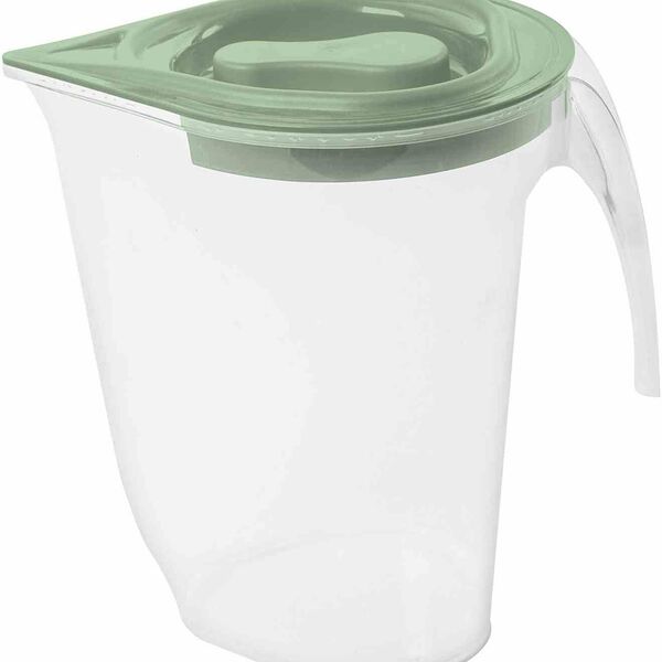 Кувшин Архимед с крышкой 1.2 л цвет в ассортименте