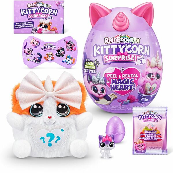 Игровой набор сюрпризы в яйце Zuru Rainbocorns Kittycorn Surprise S2, в ассорт 9279