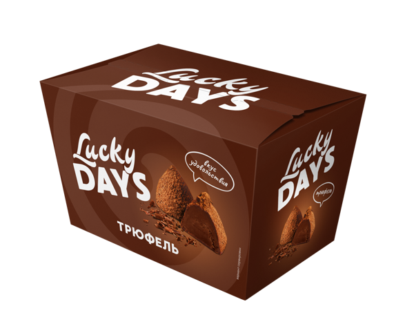 Конфеты шоколадные Lucky Days Трюфель 200 г