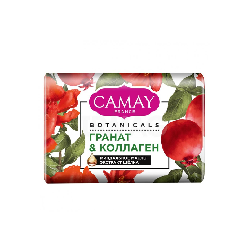 

Твёрдое мыло Camay Botanicals Гранат & Коллаген 85 г