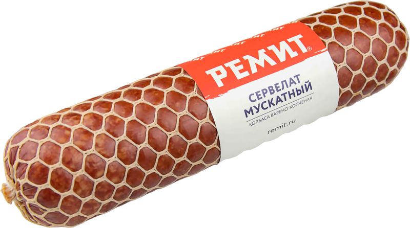 

Сервелат Ремит Мускатный варено-копченый 360г