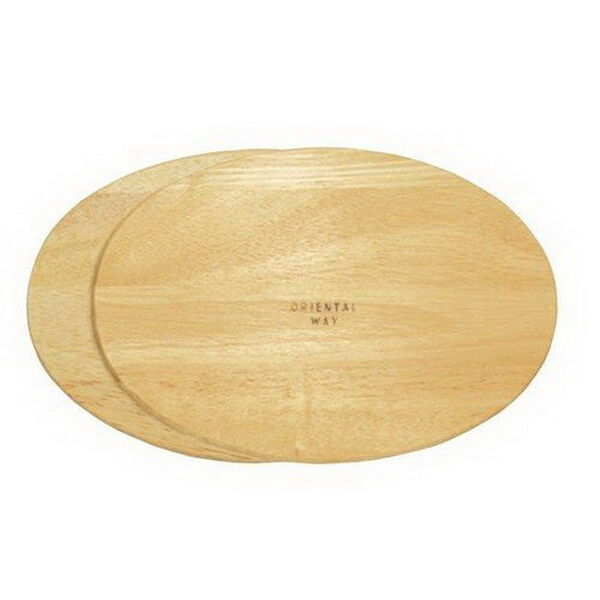 Набор овальных досок ORIENTAL WAY ГЕВЕЯ дерево 6,5х9,5х1