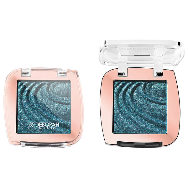 Тени для век Deborah Color Lovers водостойкие тон 07 зеленый павлин, 3.5 г