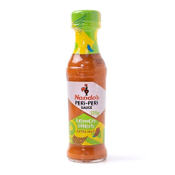 Соус экстра мягкий с лимоном и травами Peri-Peri (без глютена), Nando's, 125 г, ЮАР