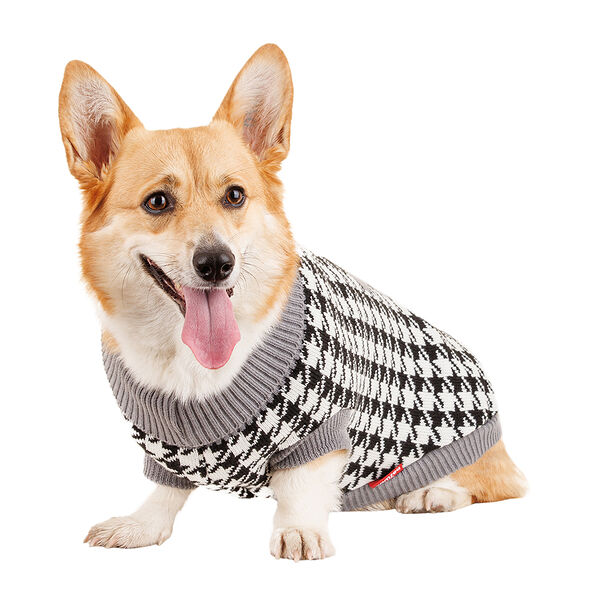 Свитер для собак 55см 4XL черный (унисекс)