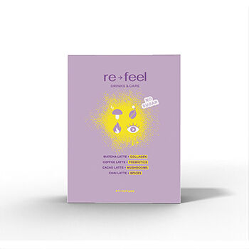 Ассорти Re-feel матча, чай, какао, кофе