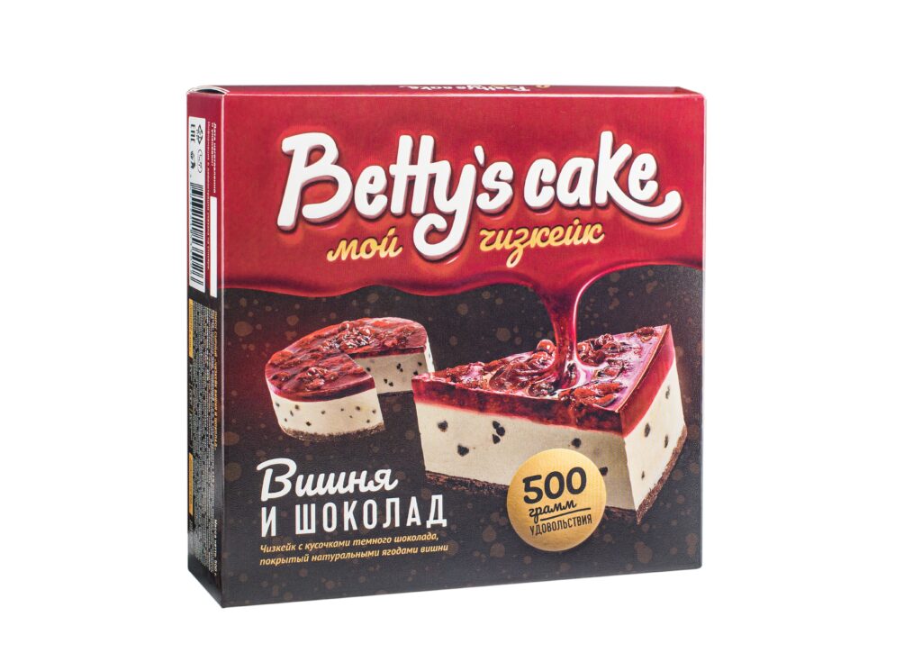 

Пирог сырный Betty`s cake Чизкейк вишня и шоколад замороженный 500 г