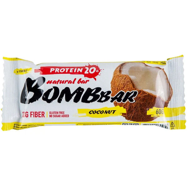 BomBBar протеиновый батончик кокос