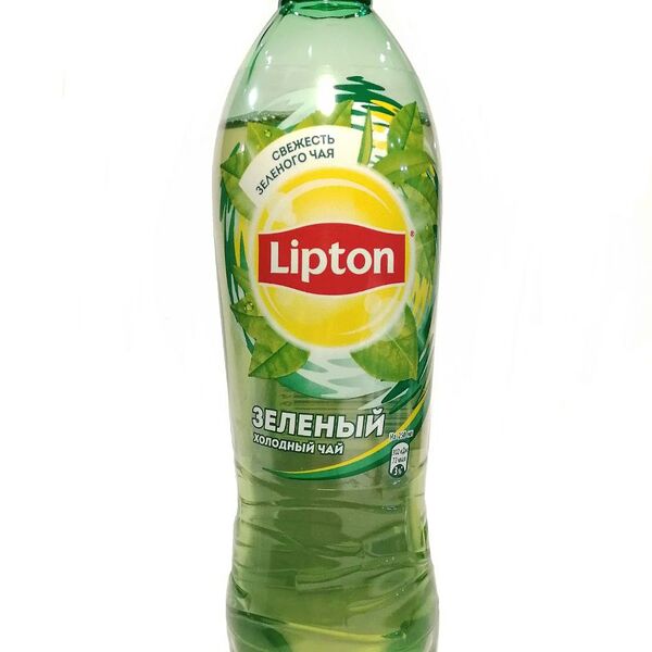 Чай Липтон зеленый 0,5л. пэт