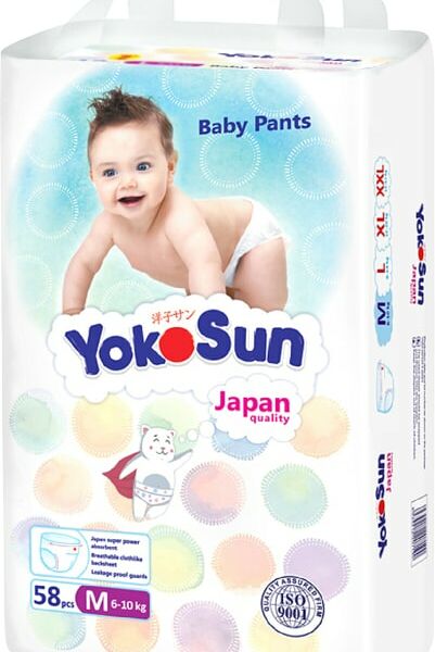 Подгузники-трусики YokoSun M 6-10кг 58шт