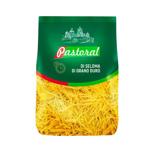 Макаронные изделия  ТМ Pastoral   Вермишель паутинка гр.А в/сорт 0,450 кг