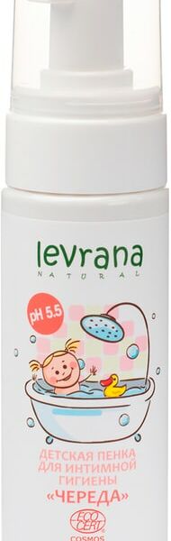 Пенка для интимной гигиены Levrana Череда Детская 150мл