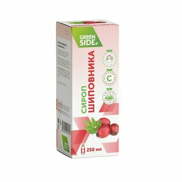 Green Side Сироп Шиповника с витамином C 250 мл