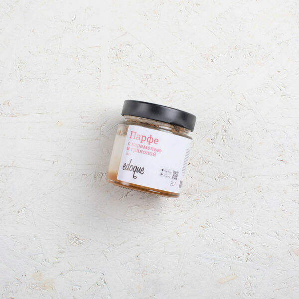 Парфе карамельное с гранолой