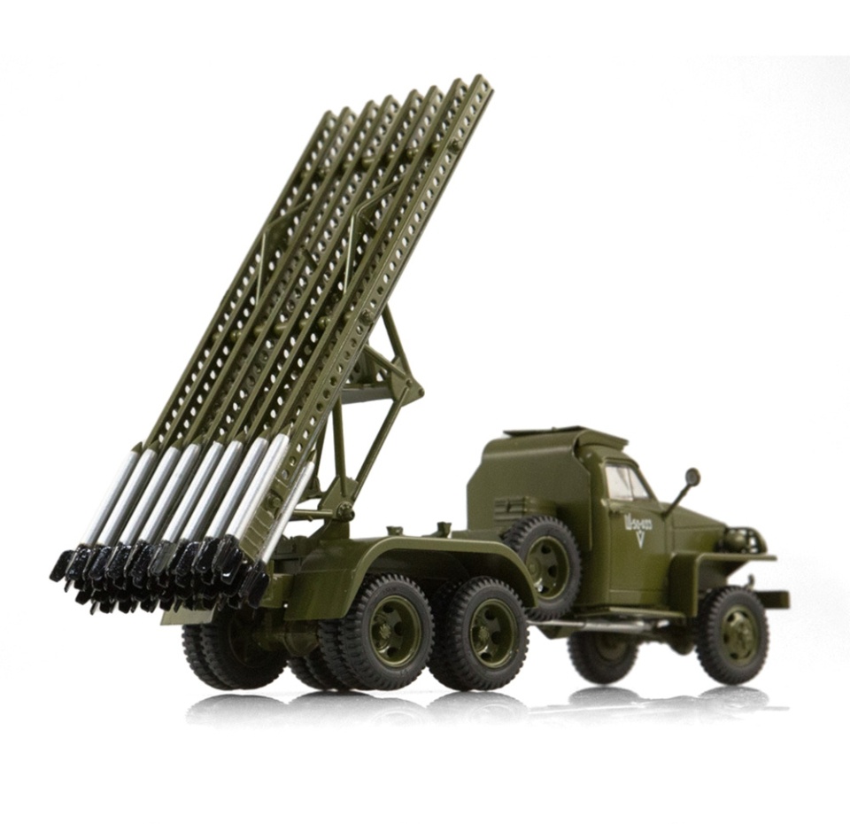 

Модель коллекционная 1:43 — Studebaker US6 БМ-13 «Катюша»