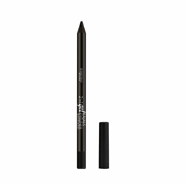 Карандаш для век гелевый Deborah Milano Gel Kajal & Eyeliner Pencil 2 in 1 т.01 Черный 1,4 г