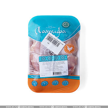 Голень цыпленка-бройлера Латифа с кожей халяль