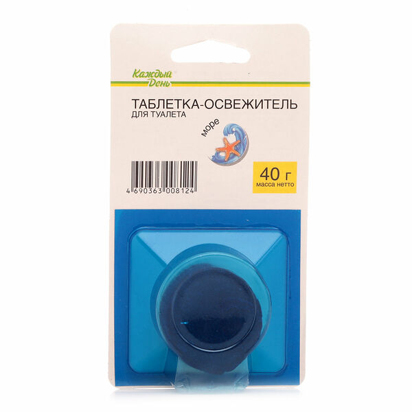 Чистящая таблетка для унитаза Каждый день Море