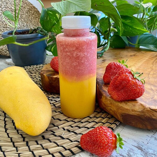 Смузи Манго-клубника